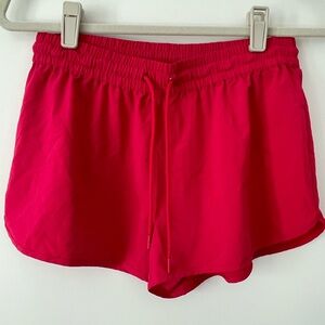 Aritzia TNA Action Shorts, Hot Pink, Size S